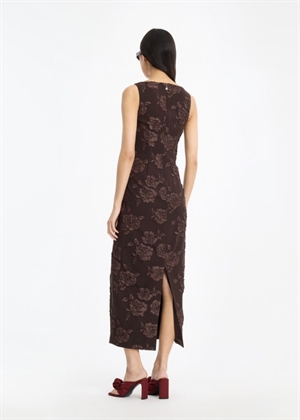 Ana midi jaquard sleeveless kjole Mole ROTATE